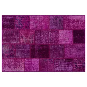 Handmade Fuchsia Vintage Overdyed Patchwork Area Rug 120x180 Cm-3'11''X5'11''
Handmade Fuchsia Vintage Overdyed Patchwork Area Rug 120x180 Cm-3'11''X5'11''