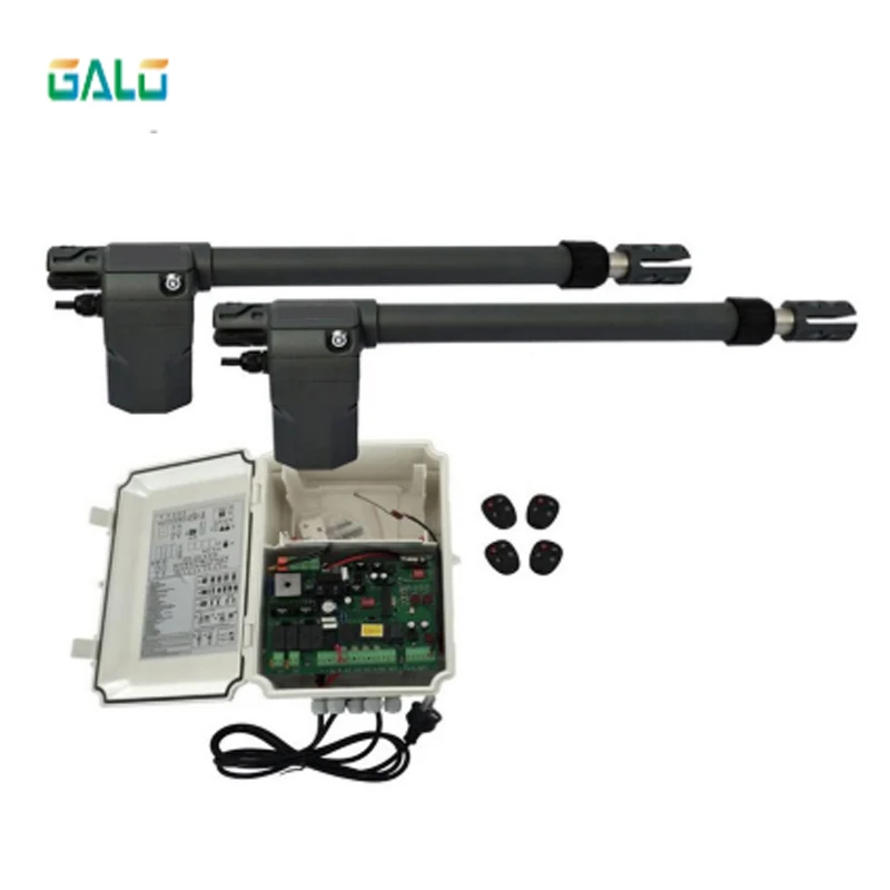 GALO Heavy Duty Worm Gear Automatic Swing Gate Opener 400KG per leaf(photocells,lamp,button,keypad,gms operator optional)
GALO Heavy Duty Worm Gear Automatic Swing Gate Opener 400KG per leaf(photocells,lamp,button,keypad,gms operator optional)
