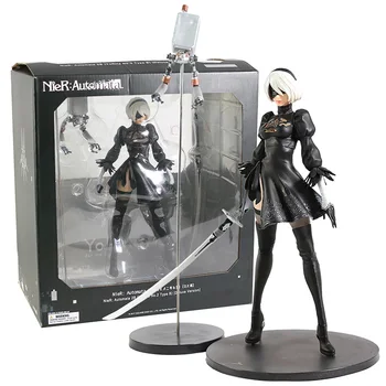 NieR Automata Yorha No. 2 Type B 2B & Pod Robot DX Ver. PVC Figure Collectible Model Toy Figurine
NieR Automata Yorha No. 2 Type B 2B & Pod Robot DX Ver. PVC Figure Collectible Model Toy Figurine