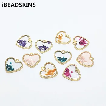 New arrival! 20x21mm 50pcs Built-in shell Heart shape Charm for hand Made Earrings parts DIY/ Jewelry Findings & Components 
New arrival! 20x21mm 50pcs Built-in shell Heart shape Charm for hand Made Earrings parts DIY/ Jewelry Findings & Components