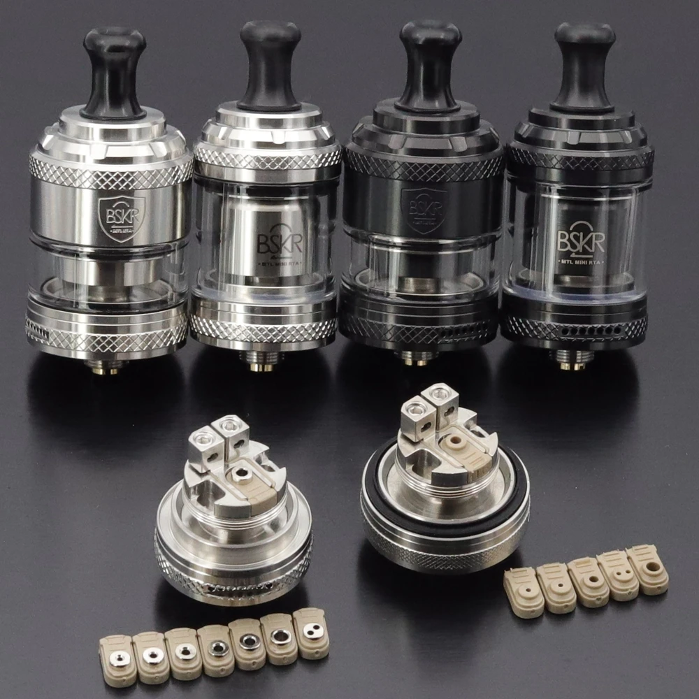 VapSea Berserker v2 MTL RTA BSKR mini Vape атомайзер бак RBA 22 мм 24 один катушечный vaper | Электроника