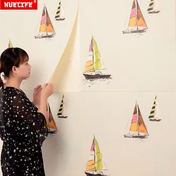 Sailboat pattern kids room cartoon 3d wall stickers living room background kindergarten waterproof anti-collision wall stickers 
Sailboat pattern kids room cartoon 3d wall stickers living room background kindergarten waterproof anti-collision wall stickers