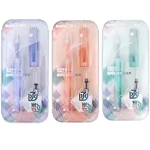 Creative 3Color 0.38 Fountain Pen Boshi BFP8181 Student Office Accessories Stationery Supplies Ink Pens For Writing Gift Box Set 
Creative 3Color 0.38 Fountain Pen Boshi BFP8181 Student Office Accessories Stationery Supplies Ink Pens For Writing Gift Box Set