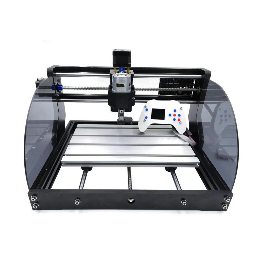 CNC 3018 PRO Laser Engraver Wood CNC Router Machine GRBL ER11 Hobby DIY Engraving Machine for Wood PCB PVC Mini CNC3018 Engraver
CNC 3018 PRO Laser Engraver Wood CNC Router Machine GRBL ER11 Hobby DIY Engraving Machine for Wood PCB PVC Mini CNC3018 Engraver