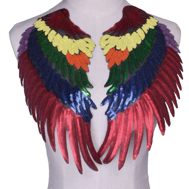 1 Pair Angel Wings Sewing Patch T-Shirt Adhesive Applique Embroidery Patch DIY Clothing Accessory Backpack Patches
1 Pair Angel Wings Sewing Patch T-Shirt Adhesive Applique Embroidery Patch DIY Clothing Accessory Backpack Patches