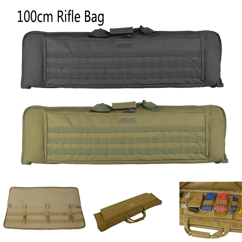Tactical Molle 100cm Rifle Bag Gun Case Military Backpack AR 15 Carbine Shotgun Sniper Airsoft Gun Bag Hunting Accessories
Tactical Molle 100cm Rifle Bag Gun Case Military Backpack AR 15 Carbine Shotgun Sniper Airsoft Gun Bag Hunting Accessories