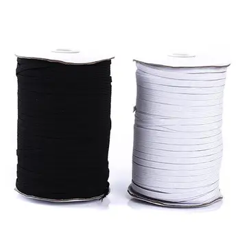 200Yards Spool Sewing Band Flat Elastic Cord White/Black DIY Handmade Sew Materials Elastic Band for for Sewing Craft DIY Mask
200Yards Spool Sewing Band Flat Elastic Cord White/Black DIY Handmade Sew Materials Elastic Band for for Sewing Craft DIY Mask
