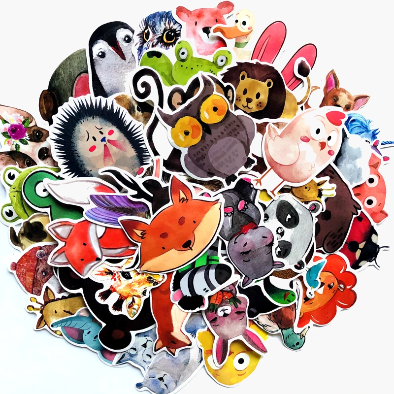 50 PCS Mix Styles Cute Watercolor Animal Sticker Neon Light Word Group Warnings DIY Stickers for suitcase laptop graffiti Decal
50 PCS Mix Styles Cute Watercolor Animal Sticker Neon Light Word Group Warnings DIY Stickers for suitcase laptop graffiti Decal