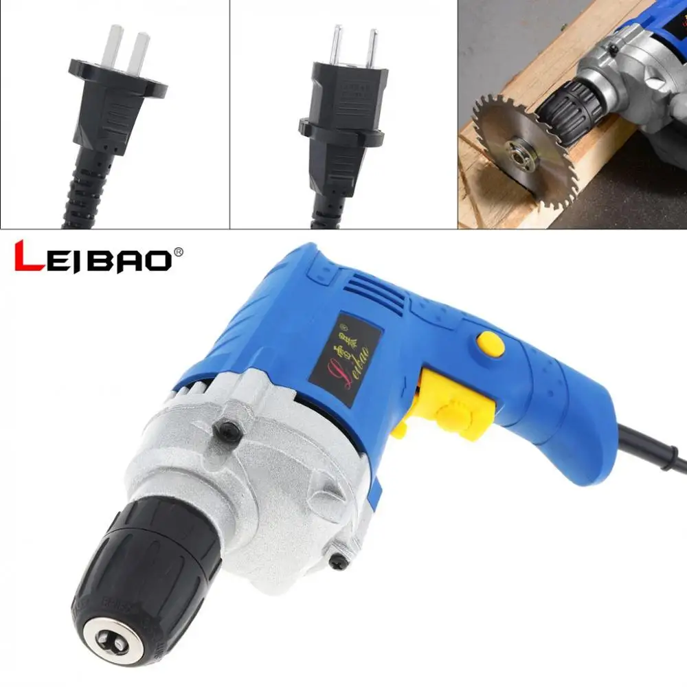 220V 780W Handheld Impact Electric Drill with Rotation Adjustment Switch and Drill Chuck for Handling Screws/Punching/Polishing
220V 780W Handheld Impact Electric Drill with Rotation Adjustment Switch and Drill Chuck for Handling Screws/Punching/Polishing