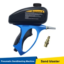 Sandblasting Machine Portable Sandblaster Handheld Pneumatic Sandblasting Kit Rust Blasting Machine Sandblaster with 2 Nozzles
Sandblasting Machine Portable Sandblaster Handheld Pneumatic Sandblasting Kit Rust Blasting Machine Sandblaster with 2 Nozzles