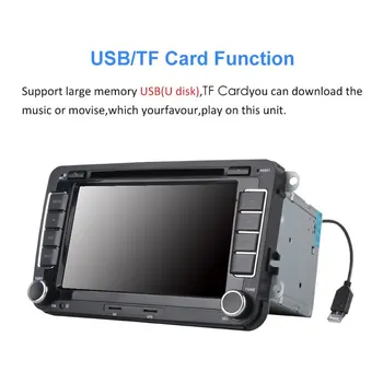 7 inch 2DIN Car DVD Player Auto Stereo FM/AM Radio GPS Navigation Unit Multimedia Player Support TF USB
7 inch 2DIN Car DVD Player Auto Stereo FM/AM Radio GPS Navigation Unit Multimedia Player Support TF USB