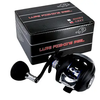 HiMISS Low-Profile Reel EVA Single Rocker Arm Raft Fishing Two-color Metal Spool 7.2:1 Single Rocker Fishing Boat Wire Wheel
HiMISS Low-Profile Reel EVA Single Rocker Arm Raft Fishing Two-color Metal Spool 7.2:1 Single Rocker Fishing Boat Wire Wheel