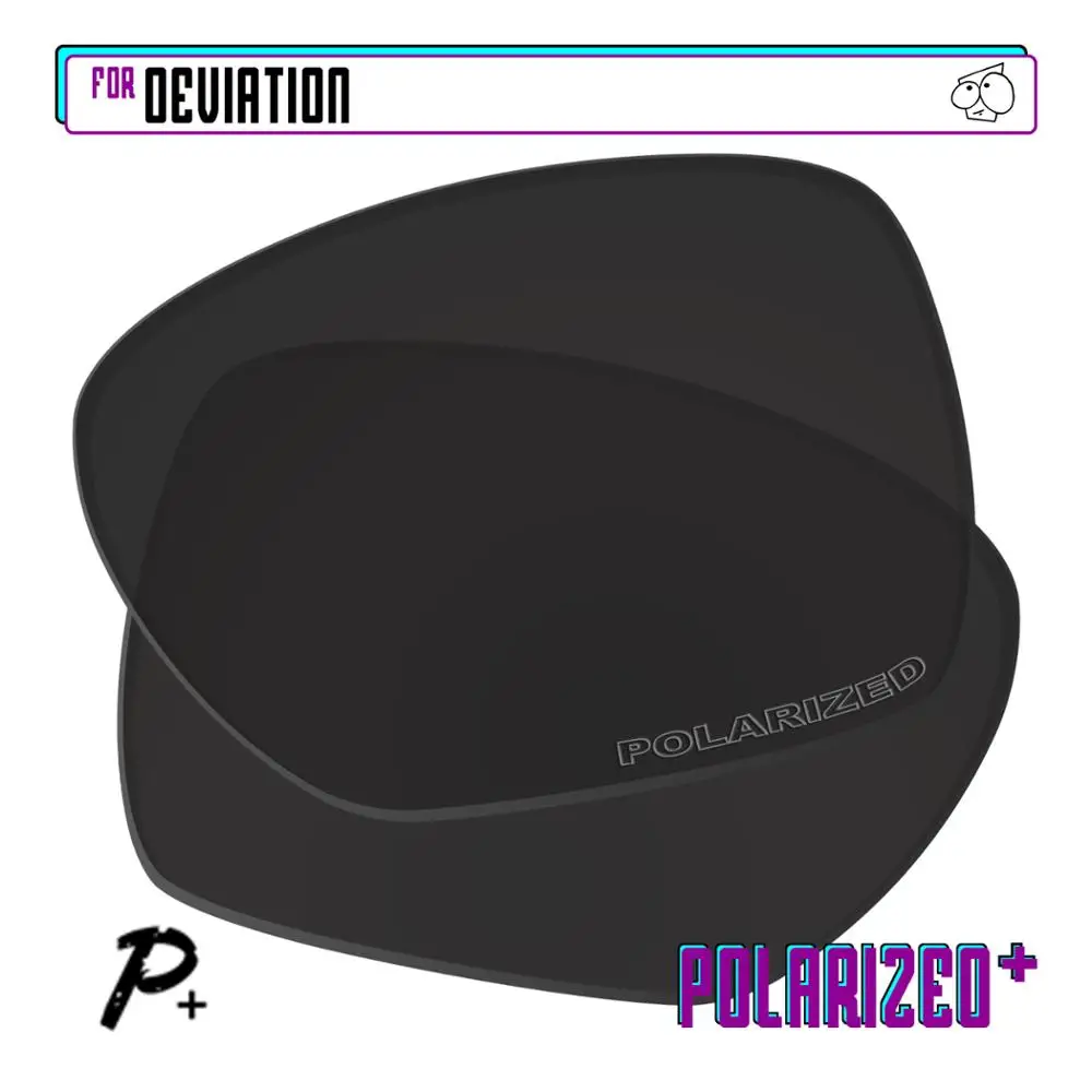 EZReplace Polarized Replacement Lenses for - Oakley Deviation Sunglasses - Black P Plus
EZReplace Polarized Replacement Lenses for - Oakley Deviation Sunglasses - Black P Plus