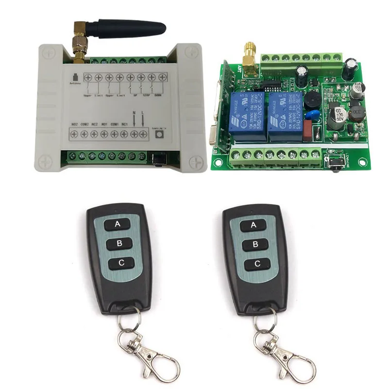 12V 24V-36V 2 CH Motor Switch Wireless Controller Relay RF Remote Control Switch Receiver 12V-36V 315MHz 433MHz
12V 24V-36V 2 CH Motor Switch Wireless Controller Relay RF Remote Control Switch Receiver 12V-36V 315MHz 433MHz