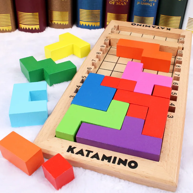 Baby DIY Educational Toys Kataminotly Blocks Learning Tetris Blocks Tangram Slide Building Blocks Children Wooden Toys Gift
Baby DIY Educational Toys Kataminotly Blocks Learning Tetris Blocks Tangram Slide Building Blocks Children Wooden Toys Gift