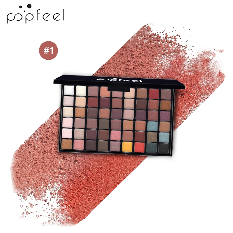 POPFEEL Eye Shadow Palette Matte Eyeshadow Long-lasting Eye Makeup Pigment Waterproof Eyeshadow Bright Eye 54 Color Matte Powder
POPFEEL Eye Shadow Palette Matte Eyeshadow Long-lasting Eye Makeup Pigment Waterproof Eyeshadow Bright Eye 54 Color Matte Powder
