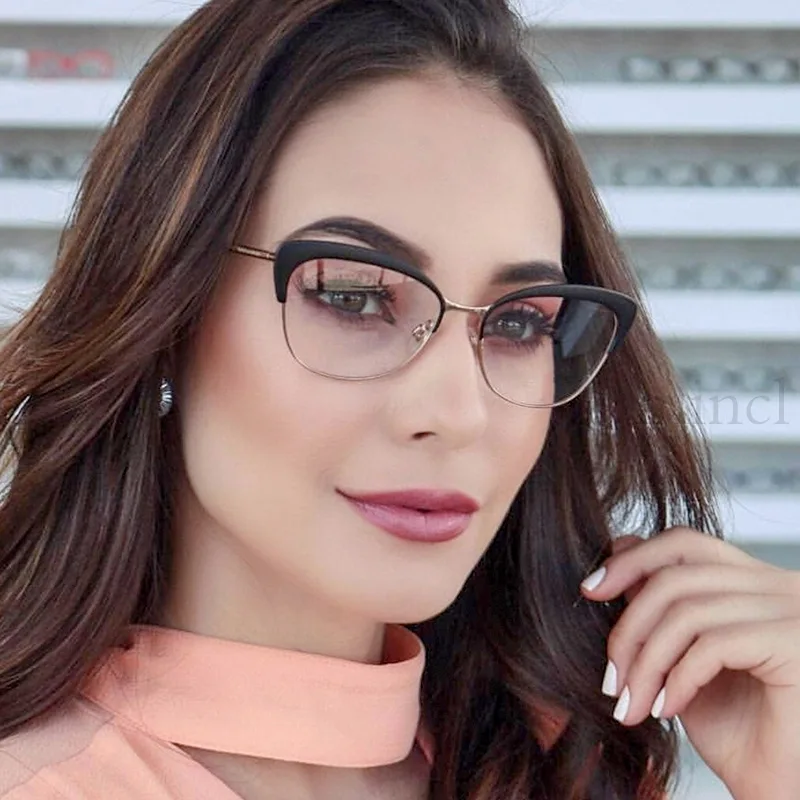 Cat Reading Glasses Women Men Semi-Rimless Presbyopic Reading Glasses Protection Computer Hyperopia Diopter Reading Glasses NX
Cat Reading Glasses Women Men Semi-Rimless Presbyopic Reading Glasses Protection Computer Hyperopia Diopter Reading Glasses NX