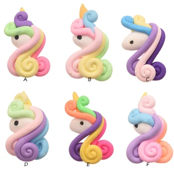 12PCS 1.6inch Polymer clay Unicorn Hair Accessories Unicorn Party Accessories for Hair Bows Headband Barrettes No Clip
12PCS 1.6inch Polymer clay Unicorn Hair Accessories Unicorn Party Accessories for Hair Bows Headband Barrettes No Clip