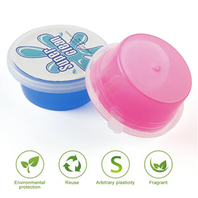 Sticky Clean Glue Car Keyboard Clean Pad Powder Cleaner Soft Crystal Magic Slime Wiper Gel Dust Remover Household Cleaning Tool
Sticky Clean Glue Car Keyboard Clean Pad Powder Cleaner Soft Crystal Magic Slime Wiper Gel Dust Remover Household Cleaning Tool