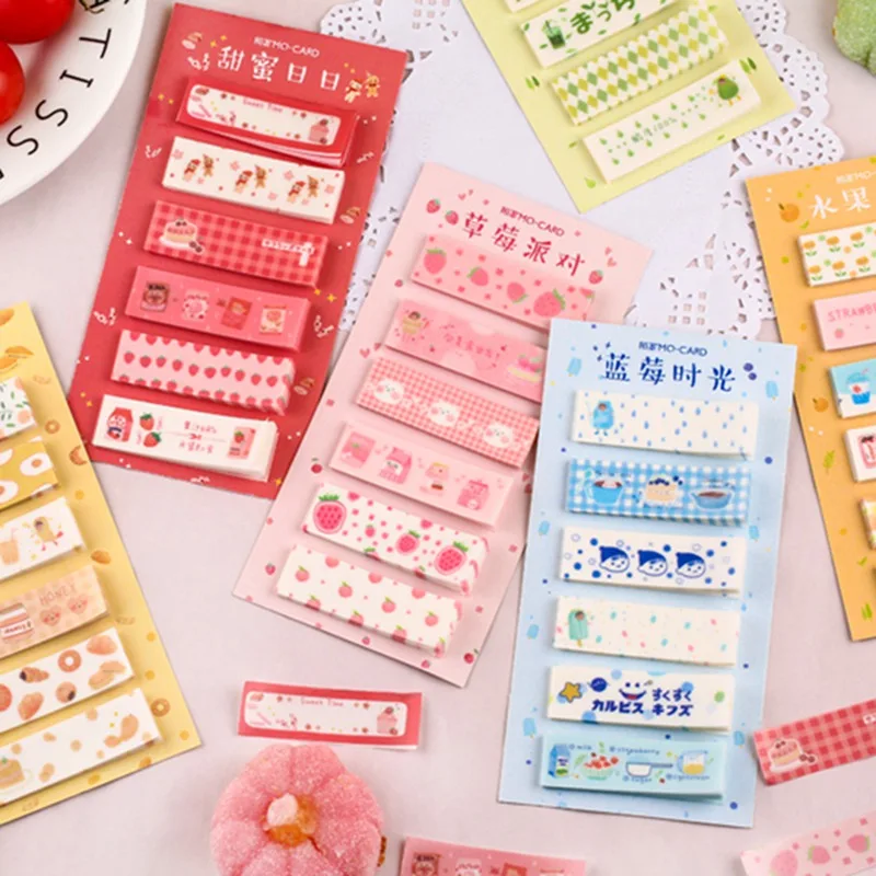 1 Set Cute Sticky Notes Index Tab Flags Memo Pads Page Maker Self-stick Label Daily Weekly Planner Schedule Stickers
1 Set Cute Sticky Notes Index Tab Flags Memo Pads Page Maker Self-stick Label Daily Weekly Planner Schedule Stickers