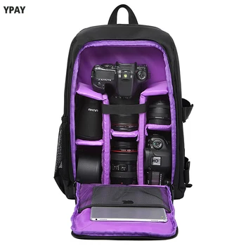 Multi-functional Waterproof w/ Rain Cover 15.6" Laptop Video Case Digital DSLR Photo Padded Backpack Camera Soft Bag for SLR
Multi-functional Waterproof w/ Rain Cover 15.6" Laptop Video Case Digital DSLR Photo Padded Backpack Camera Soft Bag for SLR