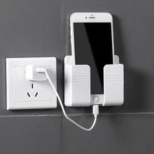 1PC Wall Mounted Organizer Storage Box Remote Control Mounted Mobile Phone Plug Wall Holder Charging Multifunction Holder Stand
1PC Wall Mounted Organizer Storage Box Remote Control Mounted Mobile Phone Plug Wall Holder Charging Multifunction Holder Stand