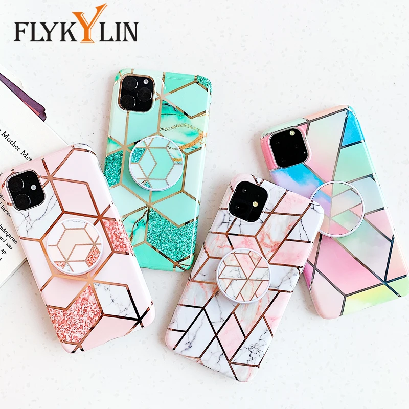 FLYKYLIN Marble Holder Stand Case For Huawei Mate 20 Mate 30 Lite Back Cover on For iphone 11 Pro Max IMD Silicone Phone Coque
FLYKYLIN Marble Holder Stand Case For Huawei Mate 20 Mate 30 Lite Back Cover on For iphone 11 Pro Max IMD Silicone Phone Coque