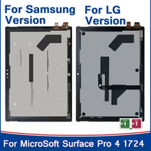 AAA+ LCD Display For MicroSoft Surface Pro 4 Pro4 1724 LCD Screen Touch Panel Screen Digitizer Assembly LCD For Surface Pro 4 AAA+ LCD Display For MicroSoft Surface Pro 4 Pro4 1724 LCD Screen Touch Panel Screen Digitizer Assembly LCD For Surface Pro 4