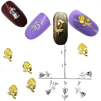 50Pcs Flowers 3d Nail Art Decorations Bling Rose Nail Accessoires Charms Silver Studs Manicure Spring Blooms Diy Nailart Supply 
50Pcs Flowers 3d Nail Art Decorations Bling Rose Nail Accessoires Charms Silver Studs Manicure Spring Blooms Diy Nailart Supply