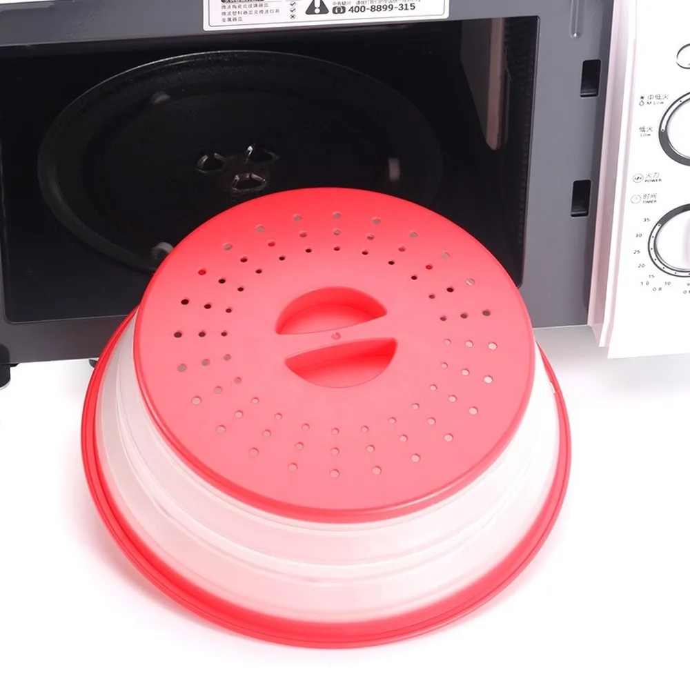 Microwave Oven Heating Cover Multi-Function High Temperature Resistant Silicone Folding Oil-Proof Anti-Spill Cover 
Microwave Oven Heating Cover Multi-Function High Temperature Resistant Silicone Folding Oil-Proof Anti-Spill Cover