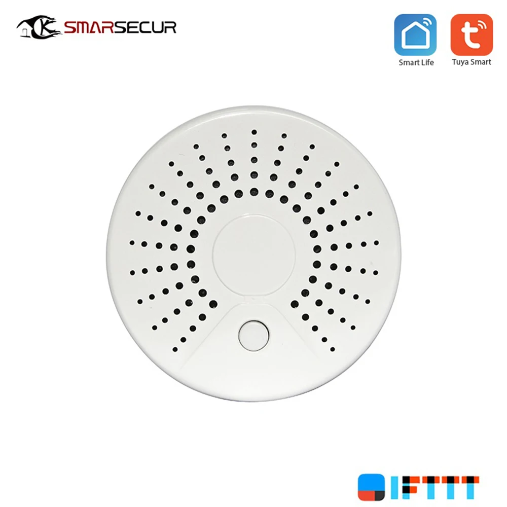 Zigbee Smoke Sensor Fire Alarm For Home Security System 2.4Ghz 90db Smoke Detector Wiring High Temperature Trigger Alarm
Zigbee Smoke Sensor Fire Alarm For Home Security System 2.4Ghz 90db Smoke Detector Wiring High Temperature Trigger Alarm