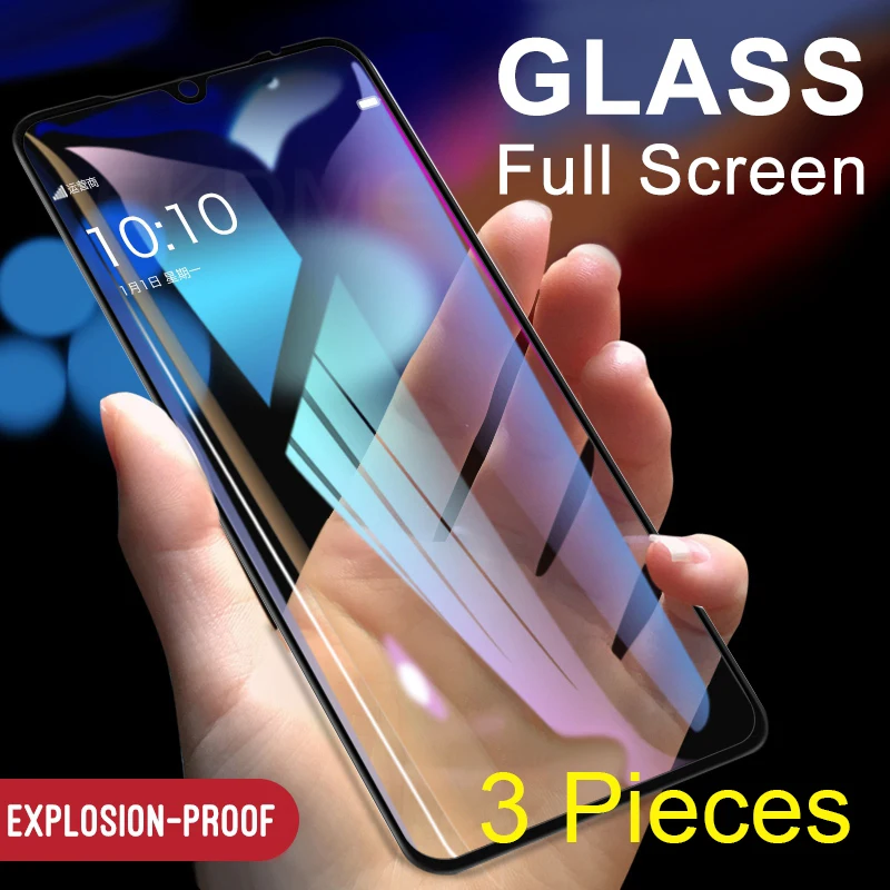 3 упаковки полноэкранное Защитное стекло для Xiaomi Mi9 Mi CC9 CC9E Закаленное пленка 9 SE