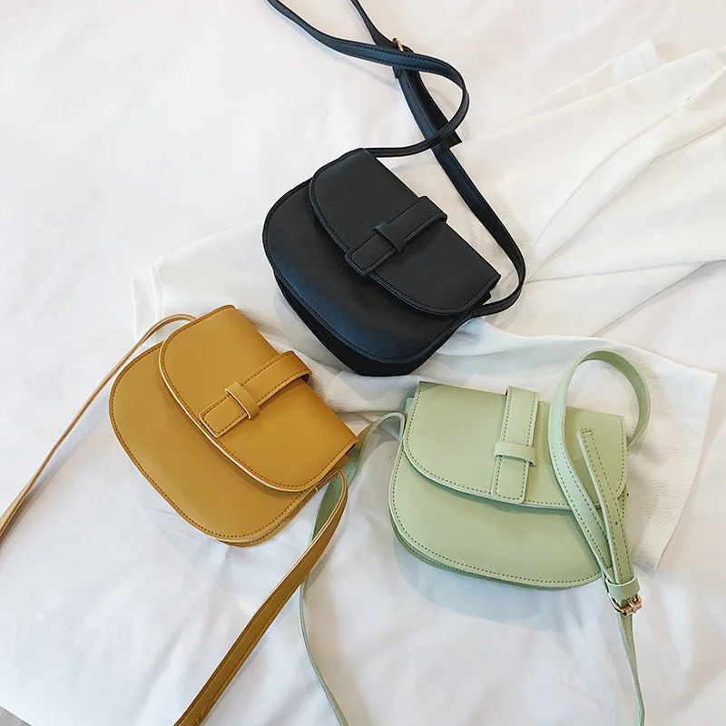 AU3 Textured Bag Women's 2019 New Style Korean-style Summer Simple-Style Semi-Circular Saddle Bag Western Style One-Shoulder Obl
AU3 Textured Bag Women's 2019 New Style Korean-style Summer Simple-Style Semi-Circular Saddle Bag Western Style One-Shoulder Obl
