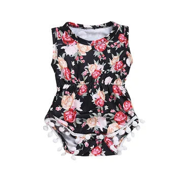 Summer Flower Baby Girls Ruffles Romper Cute Infant Newborn Baby Rompers Playsuit Bow Baby Clothes Casual Tassel Baby Rompers 
Summer Flower Baby Girls Ruffles Romper Cute Infant Newborn Baby Rompers Playsuit Bow Baby Clothes Casual Tassel Baby Rompers