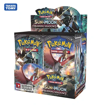 324Pcs/box Pokemon Cards TCG: Sun & Moon Burning Shadows Booster Box Collectible Trading Card Game
324Pcs/box Pokemon Cards TCG: Sun & Moon Burning Shadows Booster Box Collectible Trading Card Game