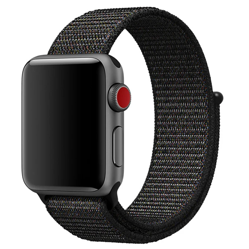 Sport loop for Appl watch band 44mm 40mm iWatch band 42mm 38mm nylon Weave strap for Apple watch 6 SE 5 4 3 2 38 40 42 44 mm
Sport loop for Appl watch band 44mm 40mm iWatch band 42mm 38mm nylon Weave strap for Apple watch 6 SE 5 4 3 2 38 40 42 44 mm
