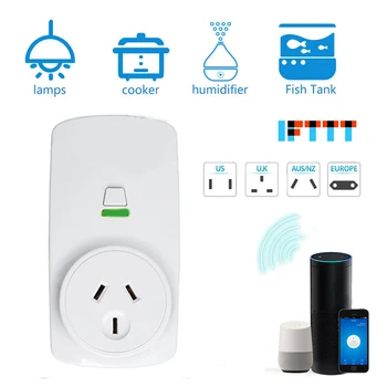 Wireless Wifi Smart Power AU Plug Socket Outlet Switch For ECHO ALEXA GOOGLE 10A Home Automation Mobile Phone AI Power Monitoring
Wireless Wifi Smart Power AU Plug Socket Outlet Switch For ECHO ALEXA GOOGLE 10A Home Automation Mobile Phone AI Power Monitoring