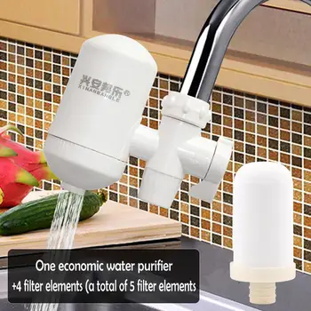 5 PCS Faucet Home Water Purifier with Washable Ceramic Filter Cartridge Tap Water Filter For Household Kitchen Faucet Percolator
5 PCS Faucet Home Water Purifier with Washable Ceramic Filter Cartridge Tap Water Filter For Household Kitchen Faucet Percolator
