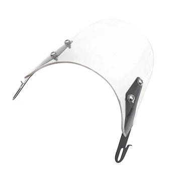 Motorcycle Windshield Windscreen Suit 5-7 inch Round Headlight Replacement for Honda CG125 GN125 (Silver)
Motorcycle Windshield Windscreen Suit 5-7 inch Round Headlight Replacement for Honda CG125 GN125 (Silver)