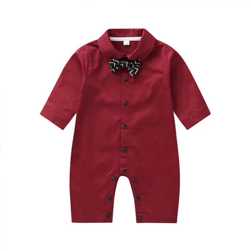 Pudcoco 2019 Autumn Red Newborn Infant Baby Boy Kid Cotton Tie Romper Jumpsuit Long Sleeves Clothes Gentleman Outfit
Pudcoco 2019 Autumn Red Newborn Infant Baby Boy Kid Cotton Tie Romper Jumpsuit Long Sleeves Clothes Gentleman Outfit