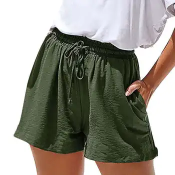 Women Shorts Pants New Loose Soft Solid Popular Linen A-line Wide Leg Elastic Lace Up Sexy High Waist Casual Summer
Women Shorts Pants New Loose Soft Solid Popular Linen A-line Wide Leg Elastic Lace Up Sexy High Waist Casual Summer