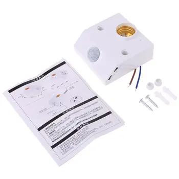 MR-HWDZ001 Infrared Motion Sensor Automatic Corridor Lamp Holder Base Switch Kit
MR-HWDZ001 Infrared Motion Sensor Automatic Corridor Lamp Holder Base Switch Kit