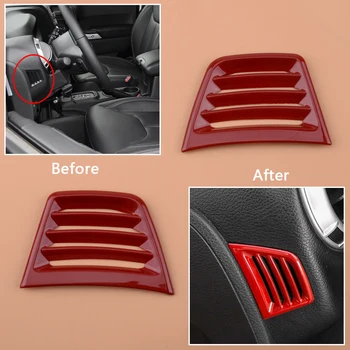 CITALL Plastic Red Dashboard Side Air Outlet Vent Cover Trim Frame Decorative Fit for Jeep Wrangler JK 2011-2014 2015 2016 2017
CITALL Plastic Red Dashboard Side Air Outlet Vent Cover Trim Frame Decorative Fit for Jeep Wrangler JK 2011-2014 2015 2016 2017