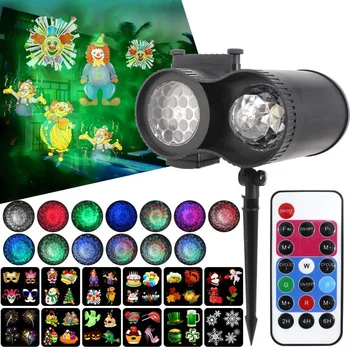 Christmas Projector Lights 2 in 1 Water Wave Light with 12 Switchable Patterns Waterproof Outdoor Landscape Light for Holiday
Christmas Projector Lights 2 in 1 Water Wave Light with 12 Switchable Patterns Waterproof Outdoor Landscape Light for Holiday