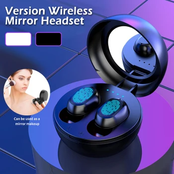 Willkey LB-10 TWS Wireless Earphones with Makeup Mirror Bluetooth 5.0 Fingerprint Touch Noise Cancelling 6D Stereo Bass Headsets
Willkey LB-10 TWS Wireless Earphones with Makeup Mirror Bluetooth 5.0 Fingerprint Touch Noise Cancelling 6D Stereo Bass Headsets