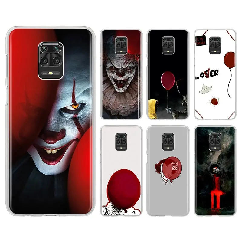 Чехол для телефона Stephen King s It pennywise Xiaomi Redmi Note 9S 8T 6 7 8 Pro 9 9A 9C 6A 7A 8A K20 K30 Жесткий
