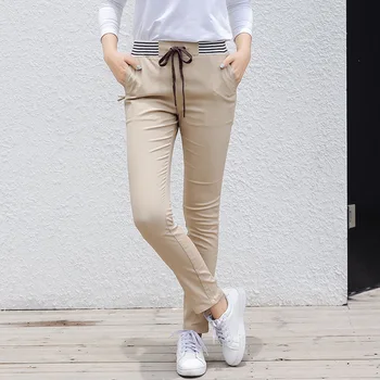 2019 New Fashion women pants Elastic Waist Cotton Harem Pants Plus Size Women penci pants 3XL Casual pantalon femme
2019 New Fashion women pants Elastic Waist Cotton Harem Pants Plus Size Women penci pants 3XL Casual pantalon femme