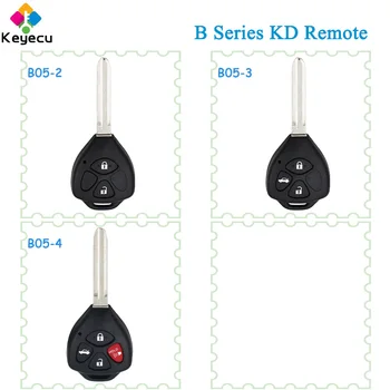 KEYECU for Toyota B05-2 B05-3 B05-4 KEYDIY B-Series KD Universal Remote Key - 2 3 4 Button - Programmed By KD900/ KD-X2/ URG200
KEYECU for Toyota B05-2 B05-3 B05-4 KEYDIY B-Series KD Universal Remote Key - 2 3 4 Button - Programmed By KD900/ KD-X2/ URG200