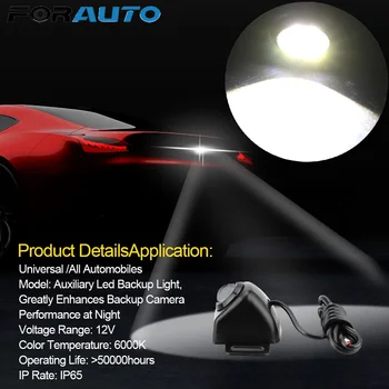 Mini Auxiliary Reverse Light Bulb LED backup Camera Illumination System Waterproof Car Styling Accessories 6000K
Mini Auxiliary Reverse Light Bulb LED backup Camera Illumination System Waterproof Car Styling Accessories 6000K