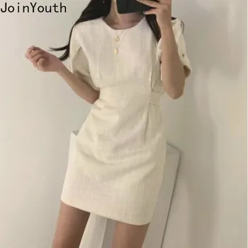 Joinyouth Korean Women Elegnat Mini Dress Short Sleeve O-neck A-line Dresses 2020 Spring Summer New Vestidos Feminimos 59478
Joinyouth Korean Women Elegnat Mini Dress Short Sleeve O-neck A-line Dresses 2020 Spring Summer New Vestidos Feminimos 59478